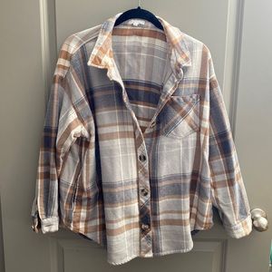 Flannel shacket